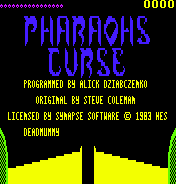 Pharaoh's Curse